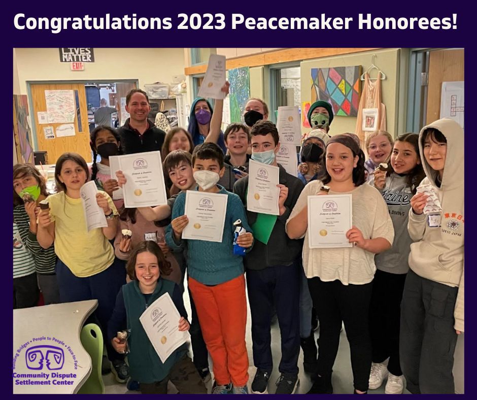 2023 Peacemaker honorees