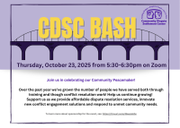 2025 CDSC BASH fundraiser